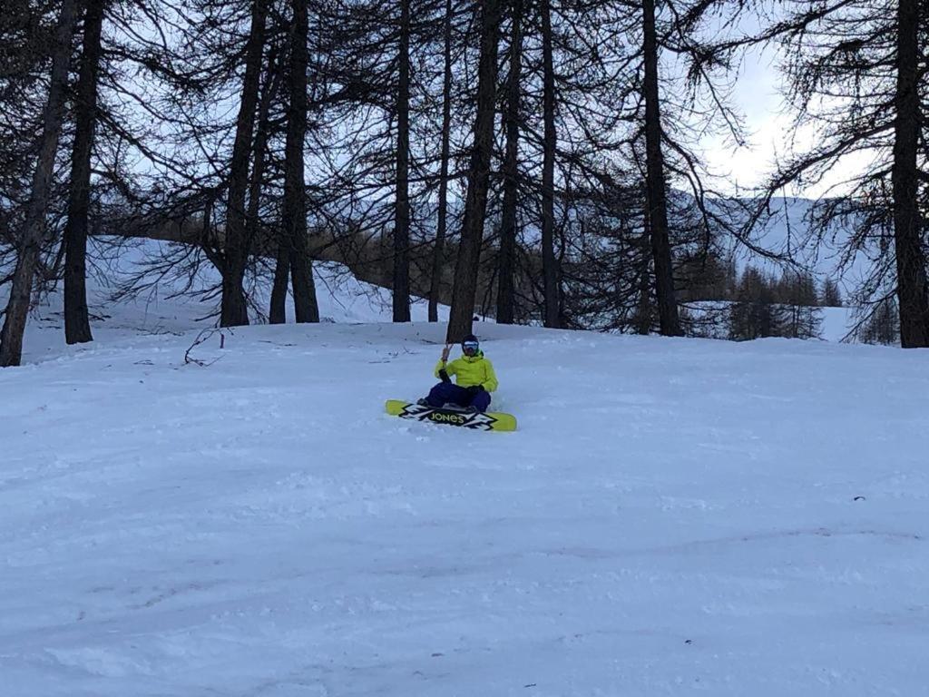 Ferienwohnung Skis Aux Pieds Station 1800 Dame Blanche Puy-Saint-Vincent Exterior foto