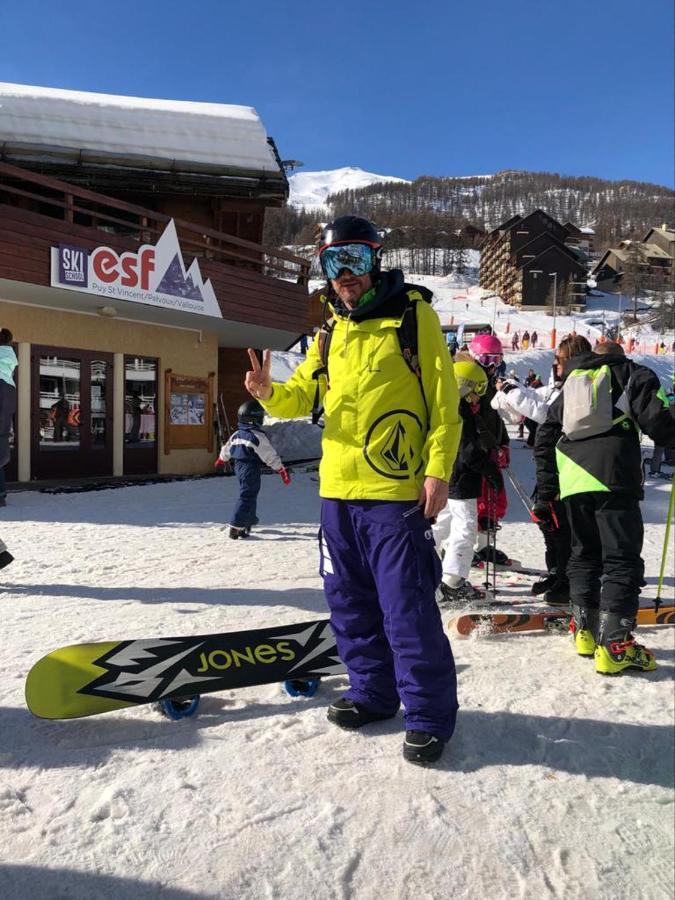 Ferienwohnung Skis Aux Pieds Station 1800 Dame Blanche Puy-Saint-Vincent Exterior foto