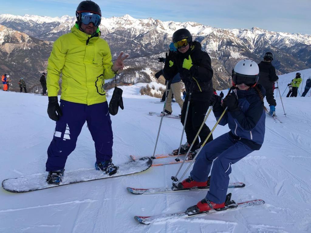 Ferienwohnung Skis Aux Pieds Station 1800 Dame Blanche Puy-Saint-Vincent Exterior foto